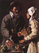 IL Pensionante del saraceni The Fruit Vendor china oil painting reproduction